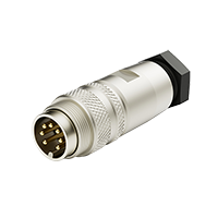 M16 7pins (DIN) male assembly connector(solder)