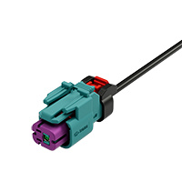 MINI FAKRA FEMALE(T-MF) FOR RG174, RTK031 CONNECTOR (Single) Waterproof