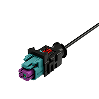 MINI FAKRA FEMALE(T-MF) FOR RG174, RTK031CONNECTOR(Single) + Backshells, Waterproof