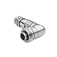 EN07 6+PE Female 90° Elbow Modular Connector