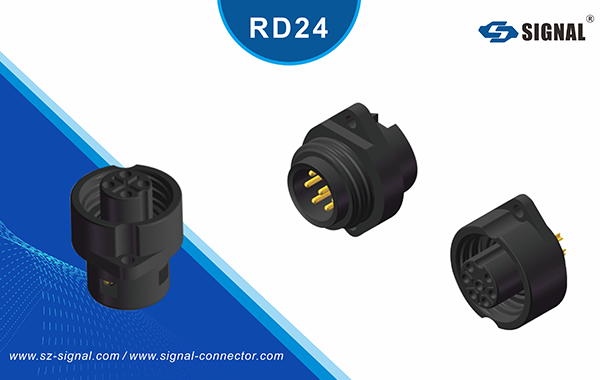 RD24 Panel-Mount Connectors: A reliable choice for industrial power connections