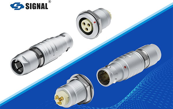 What is a push-pull self-locking connector? What are its features and advantages?