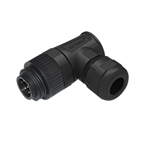 RD24 7Pins Male Right Angle Assembly Connector