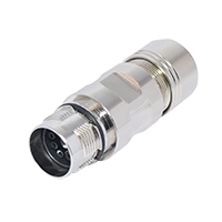 M17 7Pins Female Straight Assembly Connector