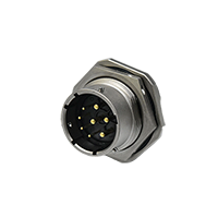 M23 8(4+3+PE)Pins Male Panel Bayonet Connector