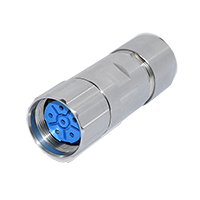 M23 9Pins Female Straight Assembly Connector