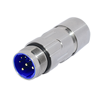 M23 12Pins Male Straight Assembly Connector