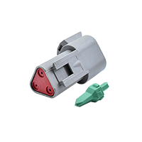 3Pins Male SDT Connector