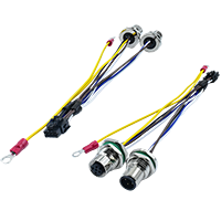 M12 A 5P/F+M12 A 4P/M FRONT FASTENED(PG9) CABLE